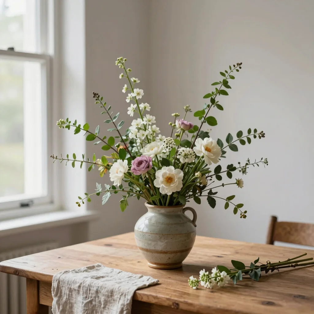 Florales Tischgesteck
